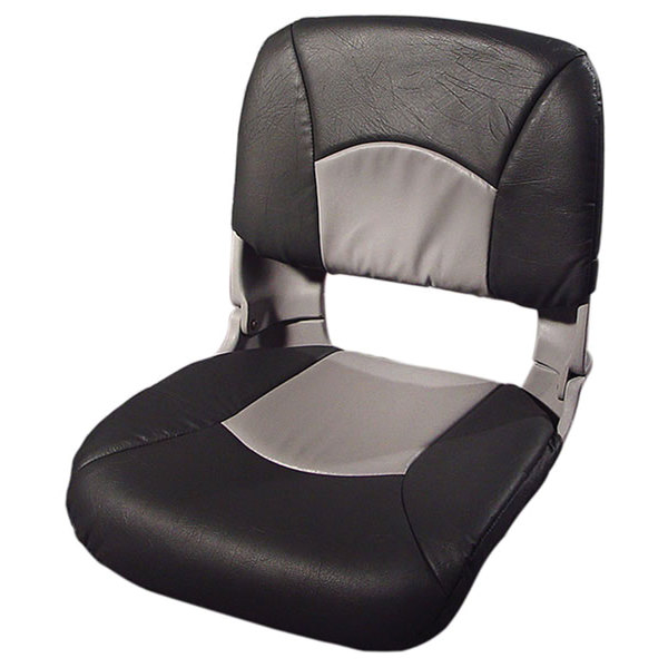 Tempress Tempress 45608 All-Weather High-Back Boat Seat - Charcoal/Gray 45608